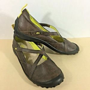 JBU Jambu 10M Shoes Mimosa Womens Brown Mary Janes